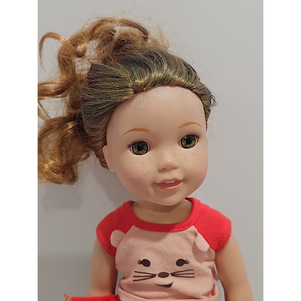 American Girl WellieWishers Willa Doll, 14.5", Hazel Eyes, Strawberry-Blond Hair - Picture 2 of 11